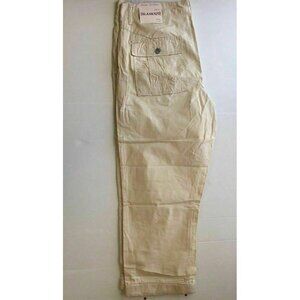 BLANK NYC Women's Relaxed Crop Chino Capris EGG Si